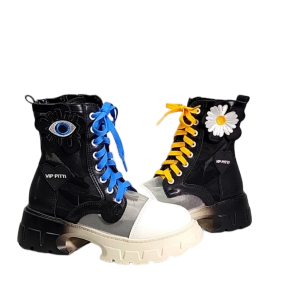 Evil eye Custom Boots US 6